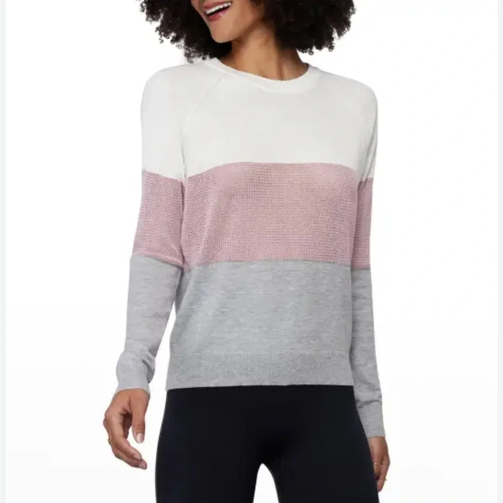 REVOLVE SPIRITUAL GANGSTER On The Go Striped Sweater open knit size small